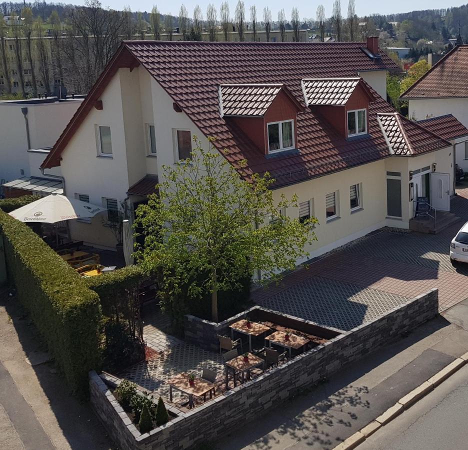 Zum Obstler - Gaststaette Und Pension Gera Exterior photo