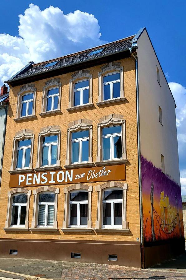 Zum Obstler - Gaststaette Und Pension Gera Exterior photo